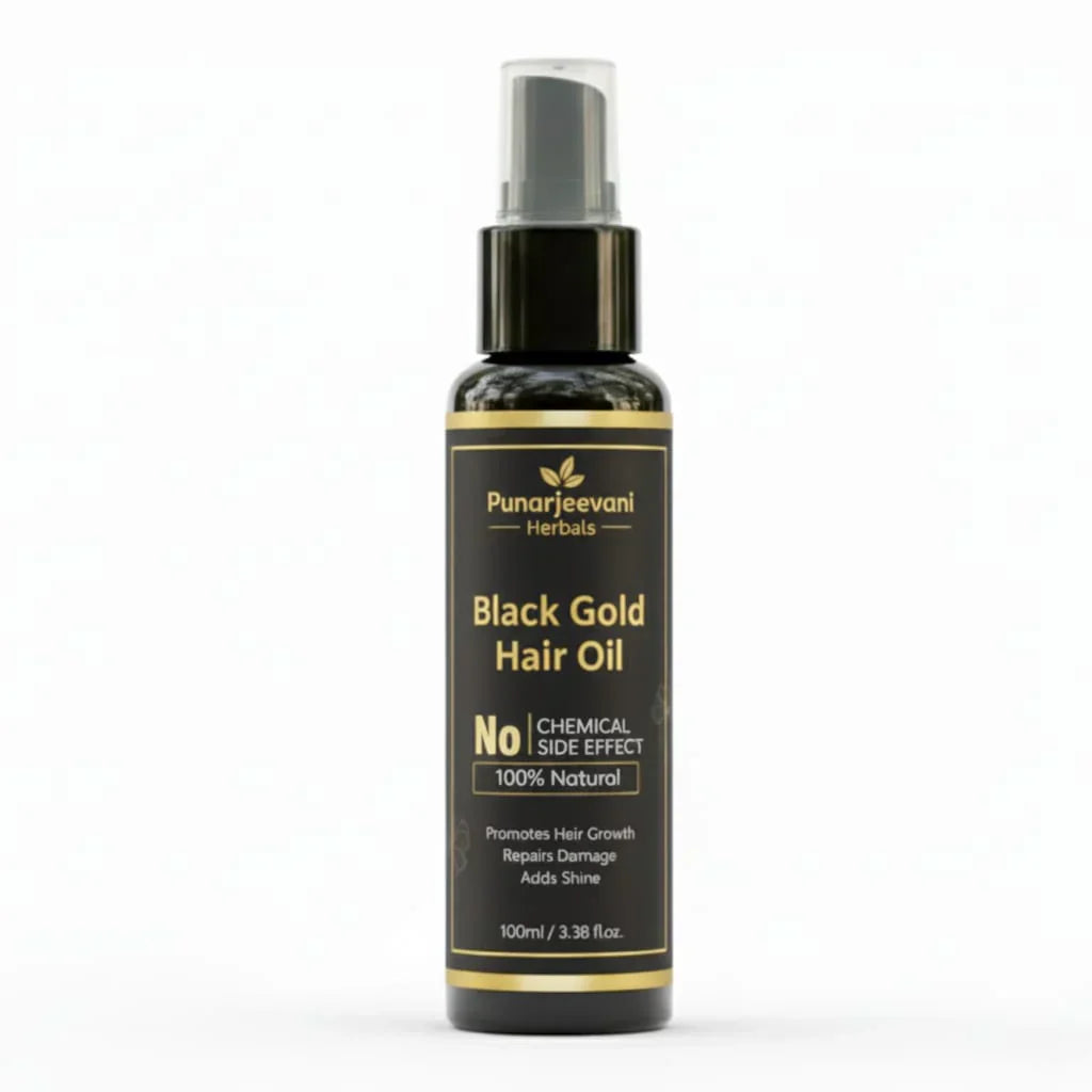 Black Gold Hair Oil-100% Effective Hair Oil