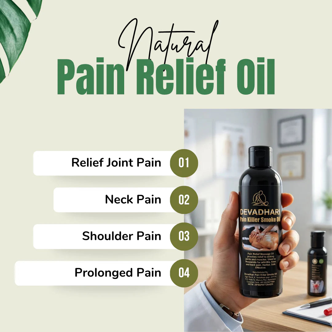 Smoke Pain Relief & Massage Oil Working