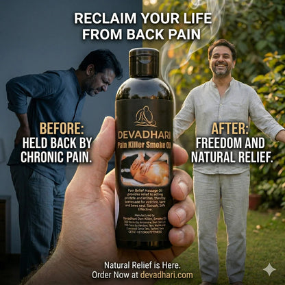Smoke Pain Relief & Massage Oil Working